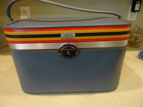 Powder blue striped amelia - powder,