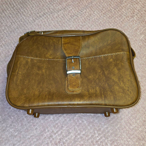 Amelia earhart brown faux - earhart,