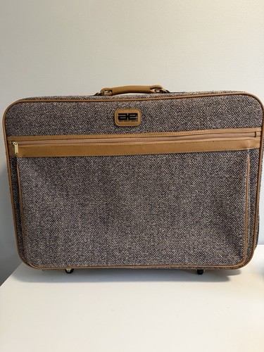Amelia earhart tweed suitcase - amelia,